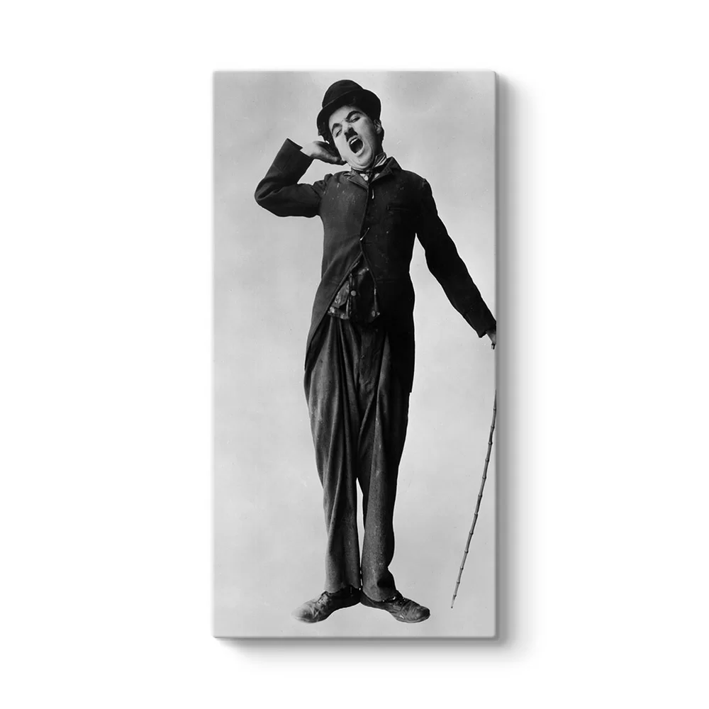 Charlie Chaplin Dikey Tablo - Model 7